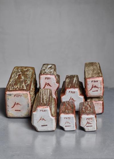 Jorgen Mogensen Set of 7 J rgen Mogensen vases