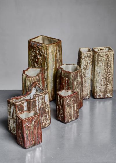 Jorgen Mogensen Set of 7 J rgen Mogensen vases