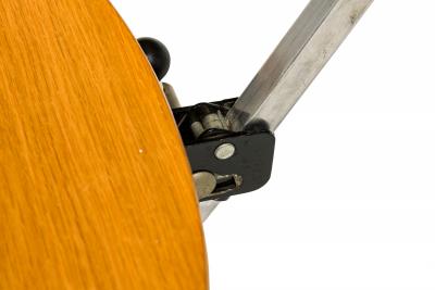 Jorgen Rasmussen J rgen Rasmussen for Kevi Danish Mid Century Teak Bentwood Swiveling Task Chai