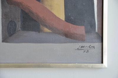 Jos Herrera Oil on Canvas by Jos Herrera