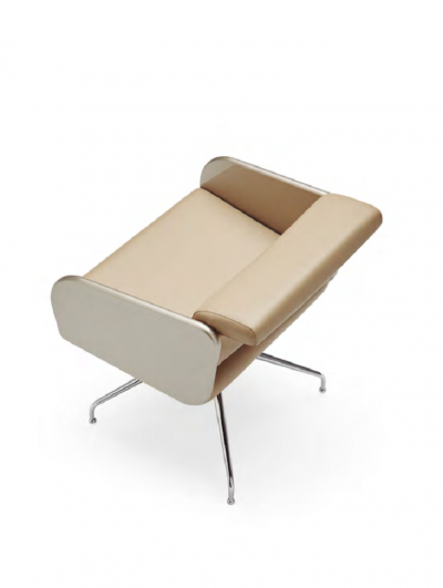 Jos Mart nez Medina Avec Two Swivel Arm Dining Occasional Chair by Jos Mart nez Medina for JMM