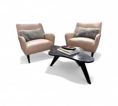 Jos Zanine Caldas Coffee Table with Organic Shape in Plywood Jose Zanine Caldas 1950s Lot 175