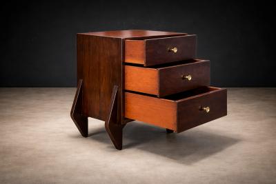 Jos Zanine Caldas Console night stand in Hardwood att Jose Zanine Caldas 1950s