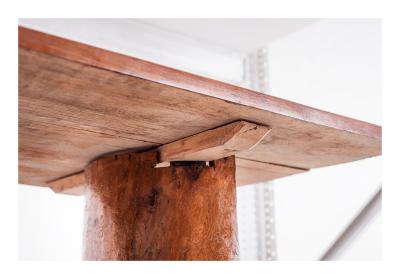 Jos Zanine Caldas Denuncia Dining Table in Solid Wood by Jose Zanine Caldas c 1970s