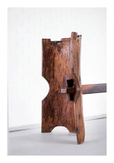 Jos Zanine Caldas Denuncia Dining Table in Solid Wood by Jose Zanine Caldas c 1970s