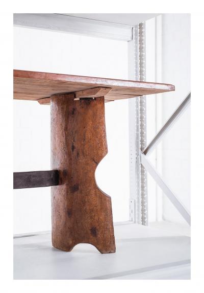 Jos Zanine Caldas Denuncia Dining Table in Solid Wood by Jose Zanine Caldas c 1970s