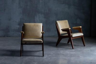 Jos Zanine Caldas H Armchairs by Jos Zanine Caldas Brazil 1950s