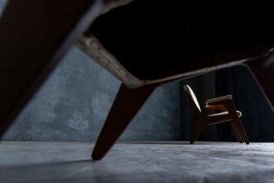 Jos Zanine Caldas H Armchairs by Jos Zanine Caldas Brazil 1950s