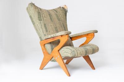 Jos Zanine Caldas Mid Century Modern Berg re by Zanine Caldas 1950s