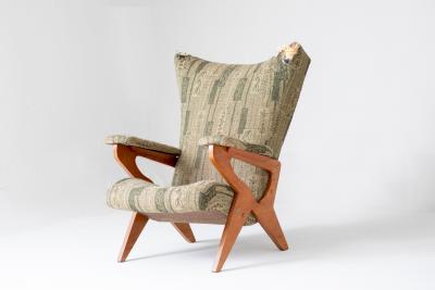 Jos Zanine Caldas Mid Century Modern Berg re by Zanine Caldas 1950s