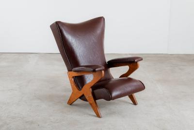 Jos Zanine Caldas Mid Century Modern Berg re by Zanine Caldas 1950s
