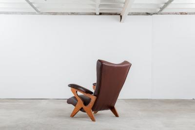 Jos Zanine Caldas Mid Century Modern Berg re by Zanine Caldas 1950s