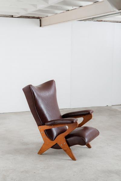 Jos Zanine Caldas Mid Century Modern Berg re by Zanine Caldas 1950s