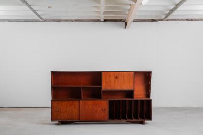 Jos Zanine Caldas Mid Century Modern Cabinet Bar by Zanine Caldas Brazil 1949