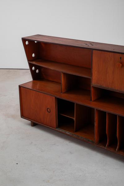 Jos Zanine Caldas Mid Century Modern Cabinet Bar by Zanine Caldas Brazil 1949