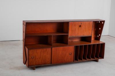 Jos Zanine Caldas Mid Century Modern Cabinet Bar by Zanine Caldas Brazil 1949
