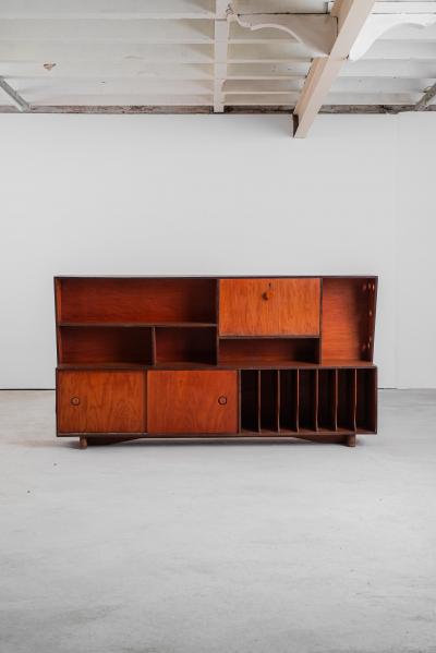 Jos Zanine Caldas Mid Century Modern Cabinet Bar by Zanine Caldas Brazil 1949
