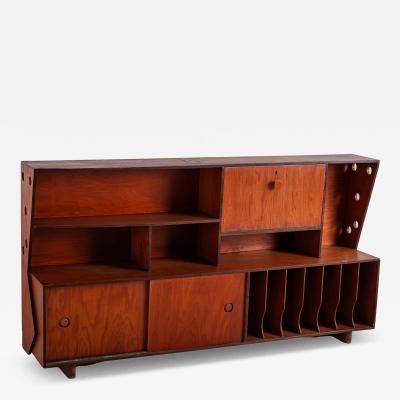Jos Zanine Caldas Mid Century Modern Cabinet Bar by Zanine Caldas Brazil 1949