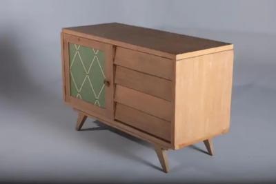 Jos Zanine Caldas Mid Century Modern Cabinet by Zanine Caldas Brazil 1950s