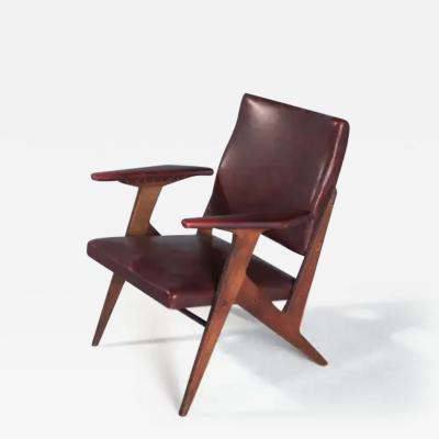 Jos Zanine Caldas Mid Century Modern Kid Armchair by Zanine Caldas Brazil 1950s