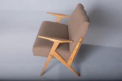 Jos Zanine Caldas Mid Century Modern Linha Z Lounge Sofa by Jos Zanine Caldas Brazil 1950s