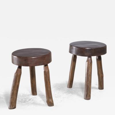 Jos Zanine Caldas Pair of Jos Zanine Caldas stools