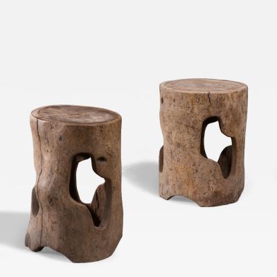 Jos Zanine Caldas Pair of Zanine Caldas stools