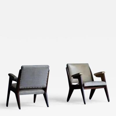 Jos Zanine Caldas Poltrona Armchairs by Jos Zanine Caldas Brazil 1950s