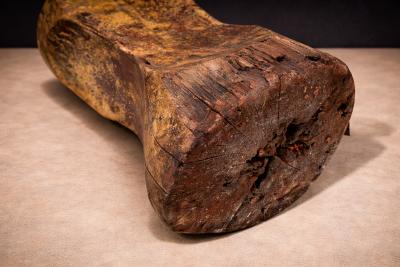 Jos Zanine Caldas Set of Three Stools in Pequi Hardwood Jose Zanine Caldas 1970s