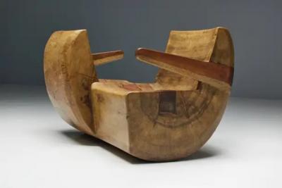 Jos Zanine Caldas Two Seater Namoradeira by Zanine Caldas Brazil 1975