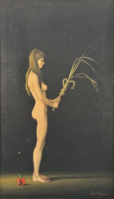 Jose Manuel Capuletti Iris con rama de olivo