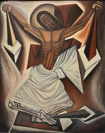 Jose Maria De Servin Portrait of Christ 1940