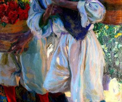 Jose Mongrell Valencian Flower Pickers