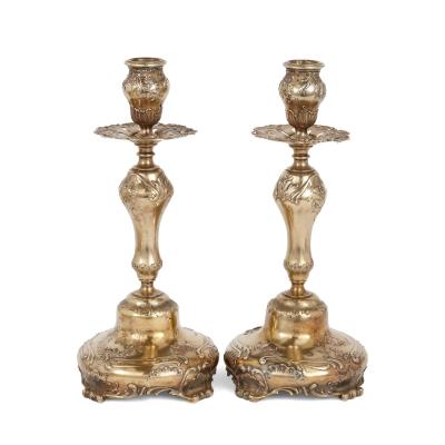 Josef Carl Klinkosch Antique silver toilet set for the Duke of Parma by Josef Carl Klinkosch