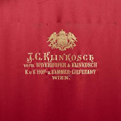 Josef Carl Klinkosch Antique silver toilet set for the Duke of Parma by Josef Carl Klinkosch