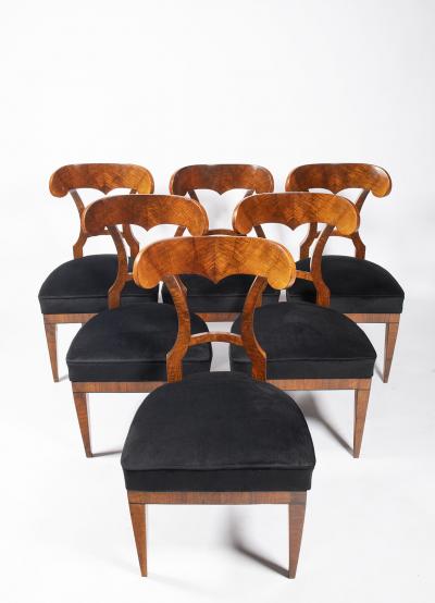 Josef Danhauser A Set of 6 Chairs by the Josef Danhauser Worskshop