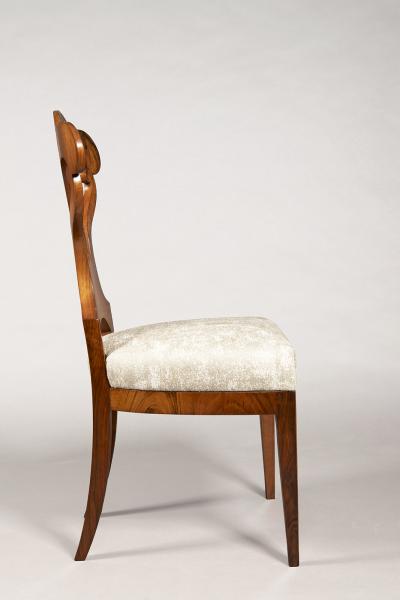 Josef Danhauser A Suite of Four Biedermeier Side Chairs Attributed to Josef Danhauser