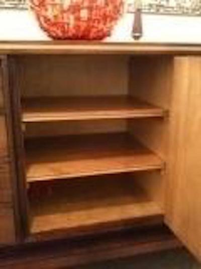 Josef DeCoene Art Deco Sideboard on Stand in Rosewood attributed to Josef DeCoene