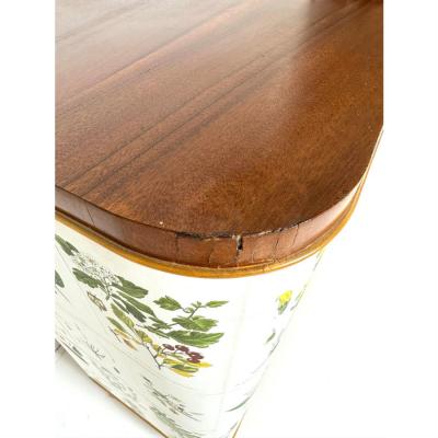 Josef Frank 1950s Swedish Cabinet With Nordens Flora Illustrations