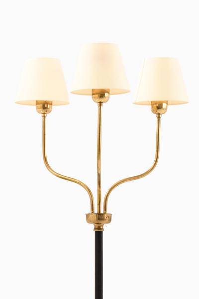 Josef Frank Floor Lamp in Brass and Lacquer by Josef Frank 1950s