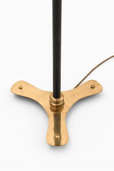 Josef Frank Floor Lamp in Brass and Lacquer by Josef Frank 1950s