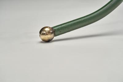 Josef Frank Green Lacquered and Brass 1842 Floor Lamp by Josef Frank Sweden Mid 20th C 