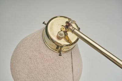 Josef Frank Green Lacquered and Brass 1842 Floor Lamp by Josef Frank Sweden Mid 20th C 
