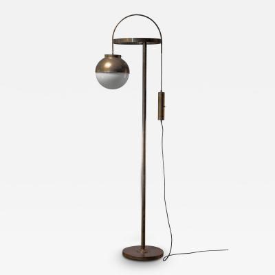 Josef Frank Height adjustable brass floor lamp