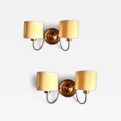 Josef Frank JOSEF FRANK A pair of wall lamps model 2565