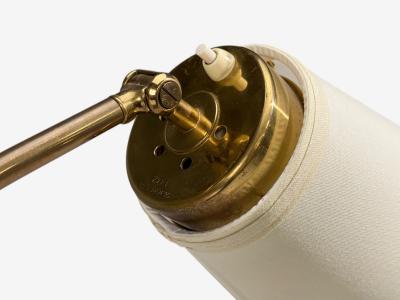 Josef Frank Josef Frank Model 1842 Floor Lamp Mahogany Brass Sweden 1950s