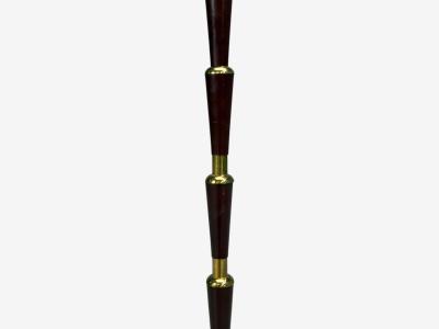Josef Frank Josef Frank Model 1842 Floor Lamp Mahogany Brass Sweden 1950s