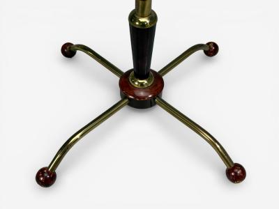 Josef Frank Josef Frank Model 1842 Floor Lamp Mahogany Brass Sweden 1950s