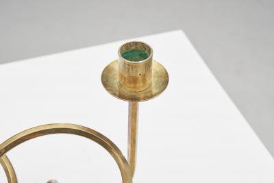 Josef Frank Josef Frank V nskapsknuten Brass Candelabra for Firma Svenskt Tenn Sweden 1940s