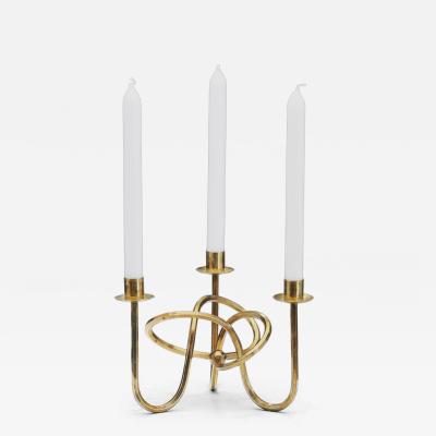 Josef Frank Josef Frank V nskapsknuten Brass Candelabra for Firma Svenskt Tenn Sweden 1940s